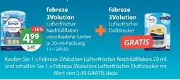 V Markt Febreze 3volution lufterfrischer nachfüllflakon Angebot