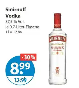V Markt Smirnoff vodka Angebot