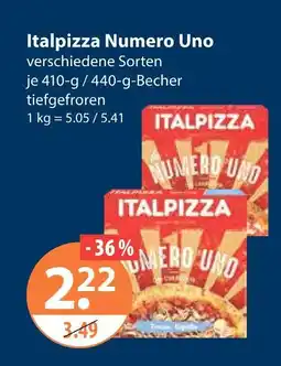V Markt Italpizza numero uno Angebot