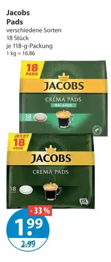 V Markt Jacobs pads balance Angebot