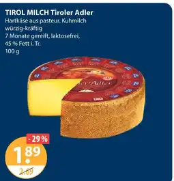 V Markt Tirol milch tiroler adler Angebot