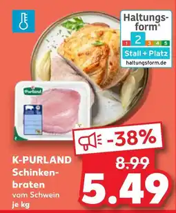 Kaufland K-purland schinkenbraten vom schwein Angebot