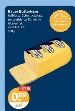 V Markt Bauer butterkäse Angebot