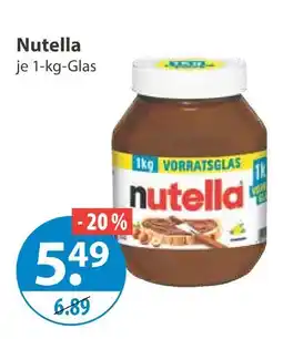 V Markt Nutella nutella Angebot