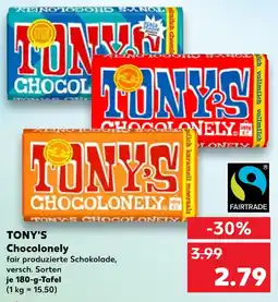 Kaufland Tony's chocolonely tony's chocolonely Angebot