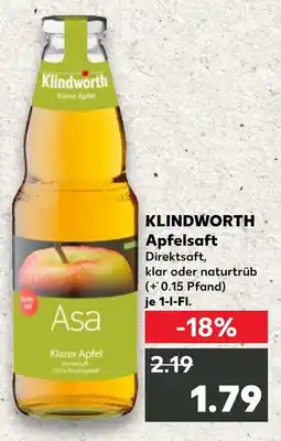 Kaufland Klindworth apfelsaft Angebot