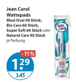 V Markt Jean carol maxi oval wattepads Angebot