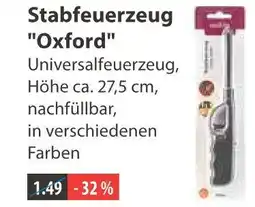 V Markt Stabfeuerzeug oxford Angebot