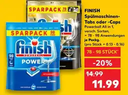Kaufland Finish spülmaschinen-tabs Angebot