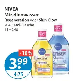 V Markt Nivea mizellenwasser regeneration Angebot