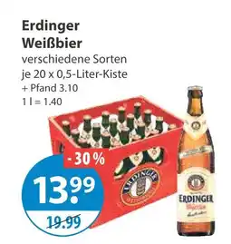 V Markt Erdinger weißbier Angebot