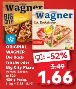 Kaufland Wagner die backfrische pizza Angebot
