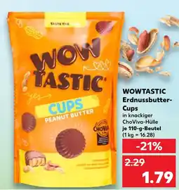 Kaufland Wowtastic erdnussbutter-cups Angebot