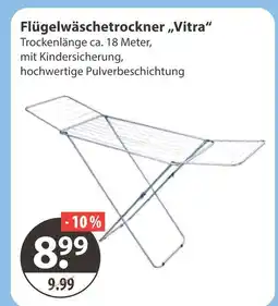 V Markt Flügelwäschetrockner vitra Angebot