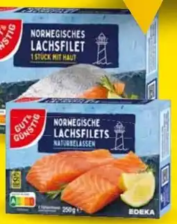 WEZ Gut & Günstig Norwegisches Lachsfilet Angebot