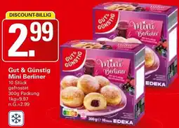 WEZ Gut & Günstig Mini Berliner Angebot