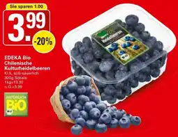 WEZ EDEKA Bio Chilenische Kulturheidelbeeren Angebot