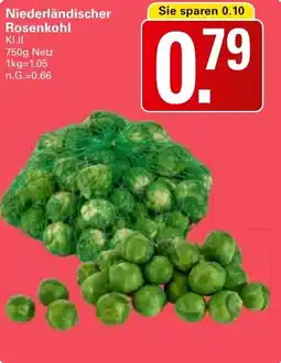 WEZ Niederländischer Rosenkohl Angebot