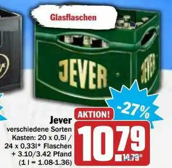 Hit Jever Angebot