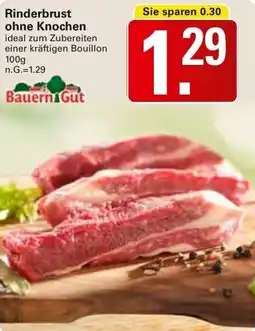 WEZ Bauern Gut Rinderbrust ohne Knochen Angebot