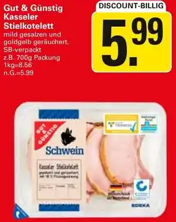 WEZ Gut & Günstig Kasseler Stielkotelett Angebot