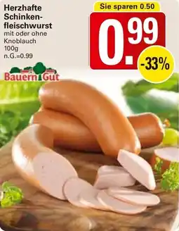 WEZ Herzhafte Schinkenfleischwurst Angebot