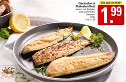 WEZ Geräucherte Makrelenfilets Angebot