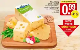 WEZ Goldsteig Emmentaler Angebot