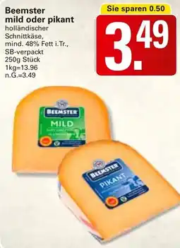 WEZ Beemster mild oder pikant Angebot