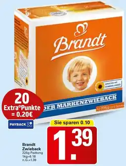 WEZ Brandt Zwieback Angebot