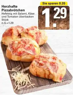 WEZ Herzhafte Pizzabrötchen Angebot