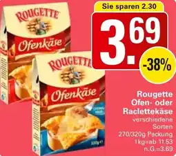 WEZ Rougette Ofen- oder Raclettekäse Angebot