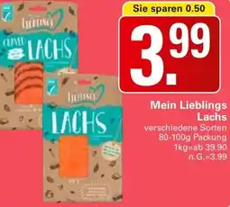 WEZ Mein Lieblings Lachs Angebot