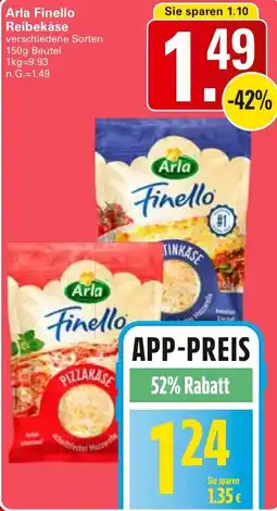 WEZ Arla Finello Reibekäse Angebot