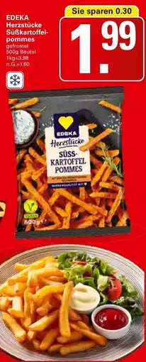 WEZ EDEKA Herzstücke Süßkartoffelpommes Angebot