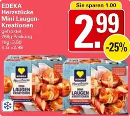 WEZ EDEKA Herzstücke Mini Laugen Kreationen Angebot