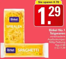 WEZ Birkel No.1 Teigwaren Angebot
