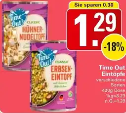 WEZ Time Out Eintöpfe Angebot