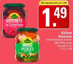 WEZ Kühne Gemüse Angebot