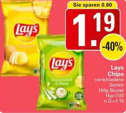 WEZ Lays Chips Angebot