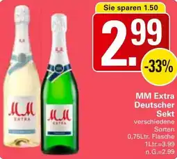 WEZ MM Extra Deutscher Sekt Angebot