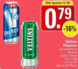 WEZ Veltins Pilsener Angebot