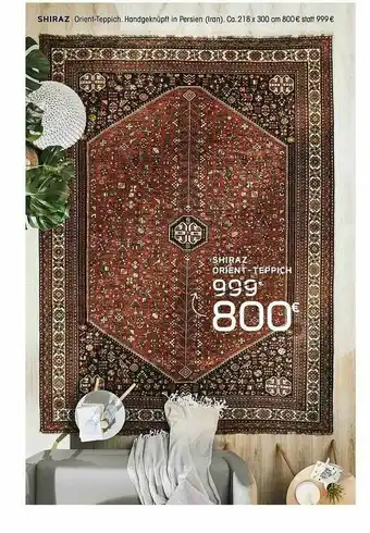 Kibek Shiraz Orient-teppich Angebot