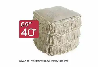 Kibek Calanda Pouf Angebot