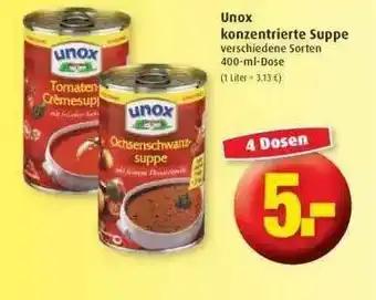 Markant Unox Konzentrierte Suppe Angebot