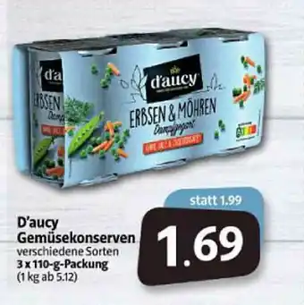 Markant Markt D'aucy Gemüsekonserven Angebot