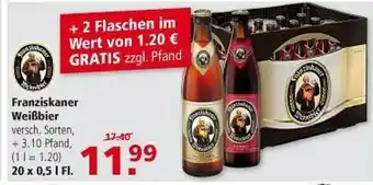 Multi Markt Franziskaner Weißbier Angebot