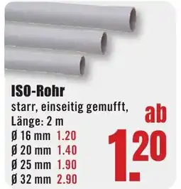 B1 Discount Baumarkt ISO-Rohr Angebot