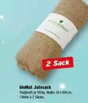 Raiffeisen Markt Biomat Jutesack Angebot