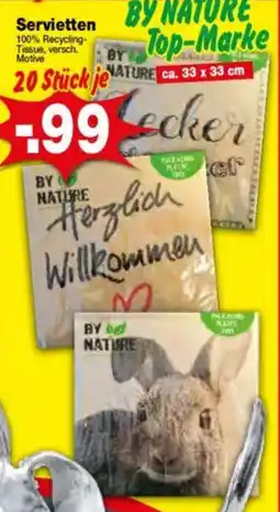 Krümet Sonderposten Servietten Angebot